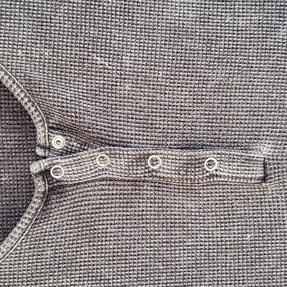 Victoria's Secret Pink Size Small Gray Long Sleeve Waffle Dress - Picture 2 of 7